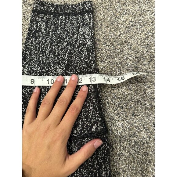 Lululemon High Times Pant Luon Suited Jacquard Black White Size 8 EUC - Picture 4 of 6